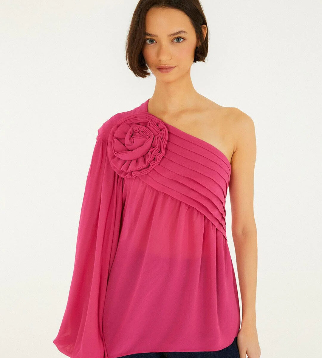 One Shoulder Blouse