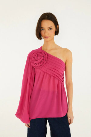 One Shoulder Blouse