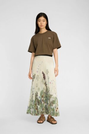 Skirt - Print Creme