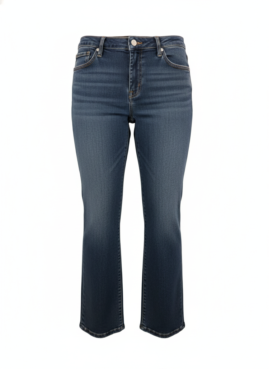 Ankle Boot Jeans - Mid Blue