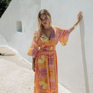 Dress - Orange