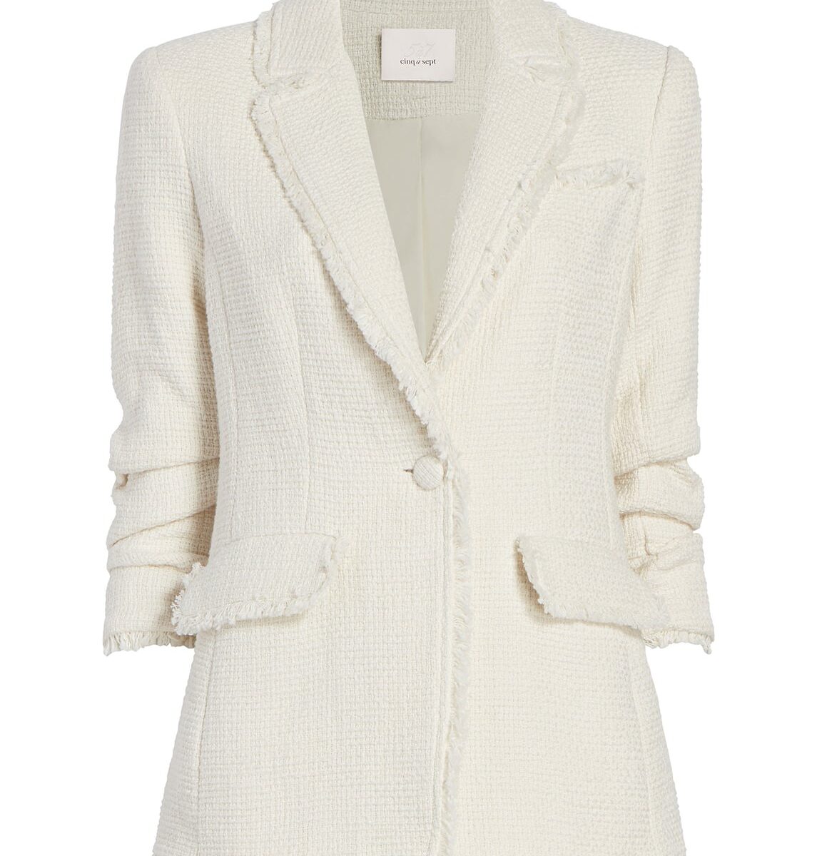 Boucle   Blazer - Gardenia