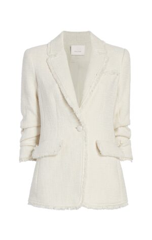 Boucle   Blazer - Gardenia